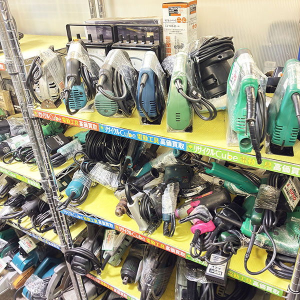 ジグソー・ドリル・レンチなどの電動工具も買取・販売中!
