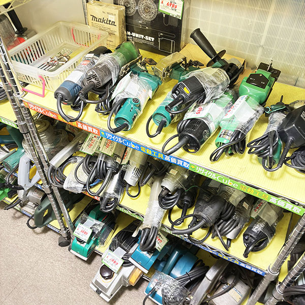 ディスクグラインダー・電気カンナなど買取・販売中