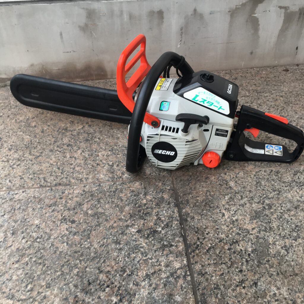 エコーのエンジンチェーンソーを買い取りました！