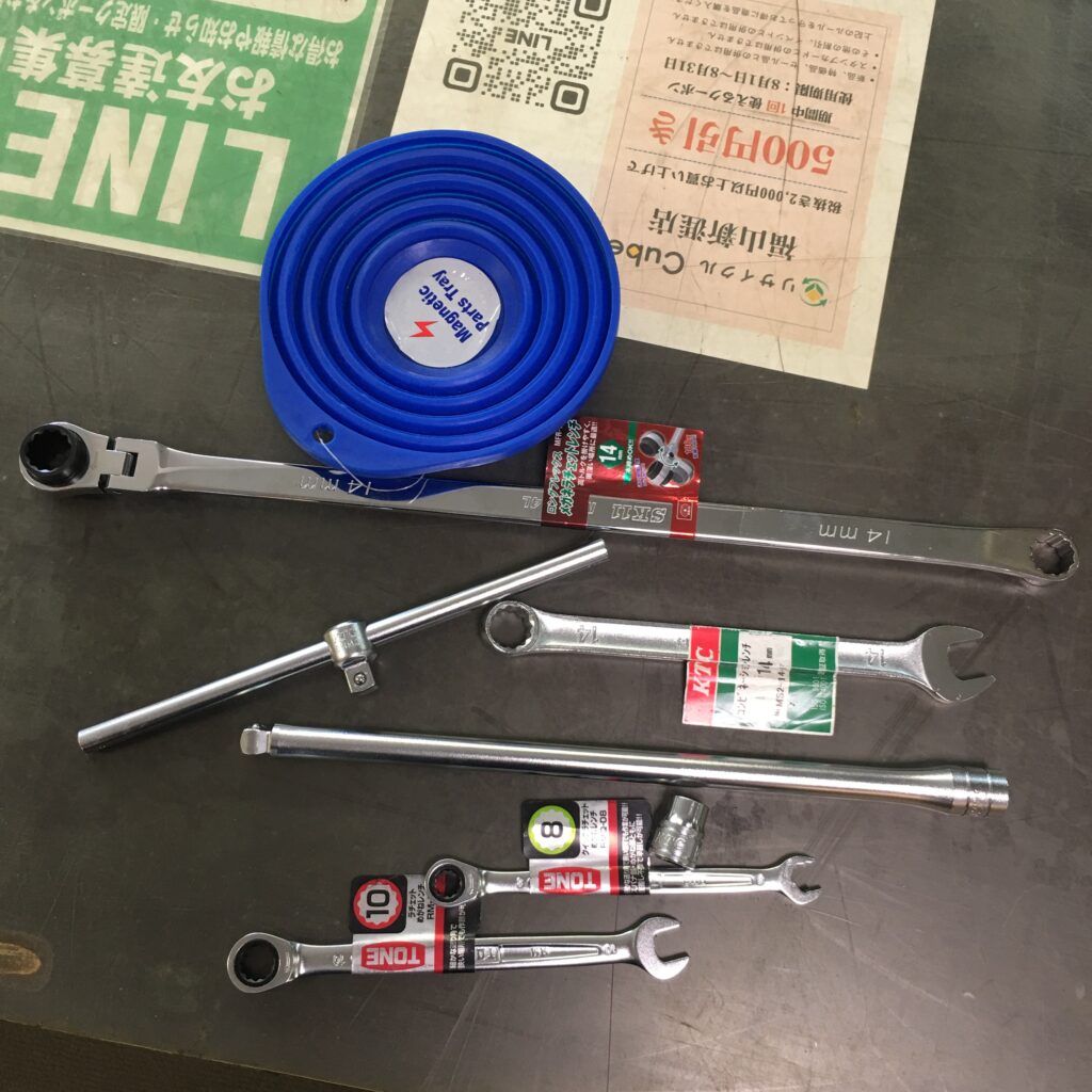 KTC、TONE、SK11などの手工具をお売り頂きました！