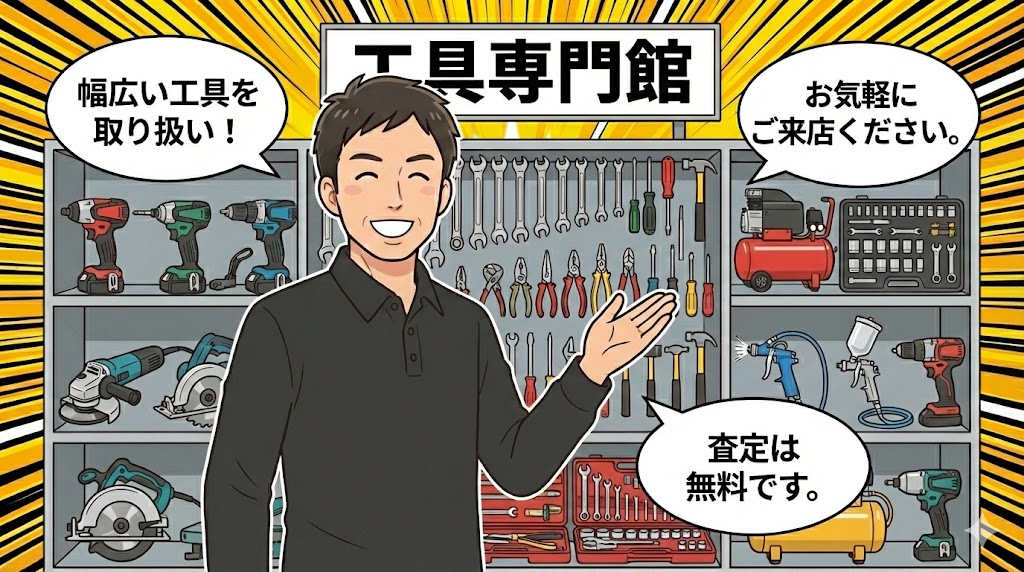 工具に強い専門館