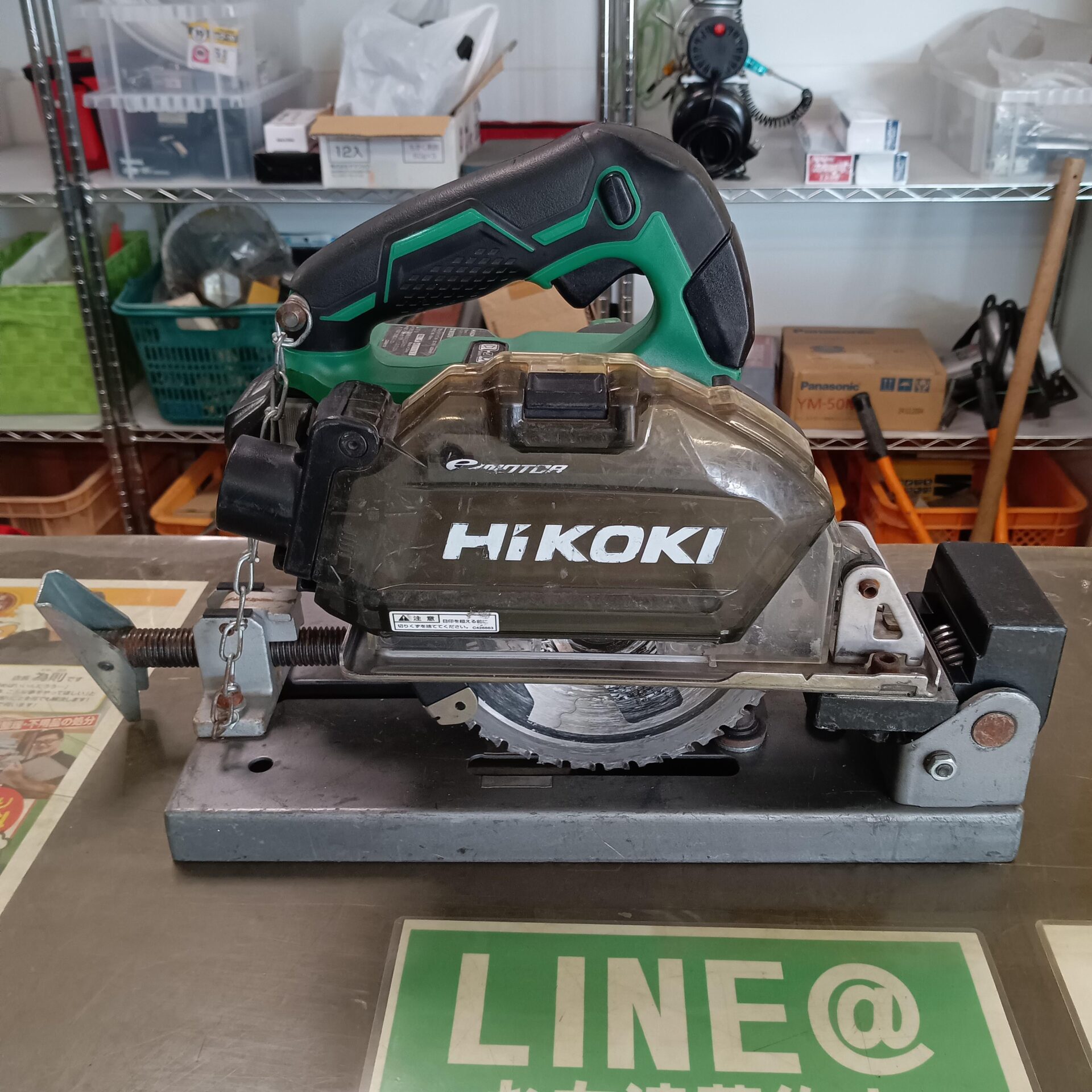 ハイコーキ コードレスチップソー切断機 CD3605DFA をお売りいただきました。